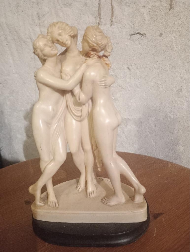 A. Santini Sculptuur - 3 Naakten Drie Gratiën, Ophalen of Verzenden