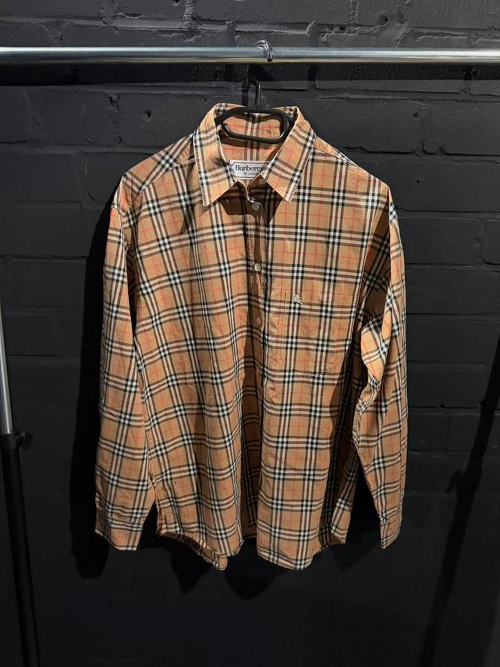 Burberry nova blouse, Kleding | Heren, Overhemden, Zo goed als nieuw, Ophalen of Verzenden