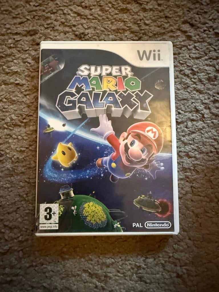 Super Mario Galaxy - Wii spel, Spelcomputers en Games, Games | Nintendo Wii, Ophalen, Gebruikt, 1 speler, Vanaf 3 jaar