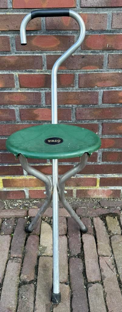 Linden Leisure Trio Popular wandelstok met zitje, Ophalen of Verzenden, Opvouwbaar, Gebruikt