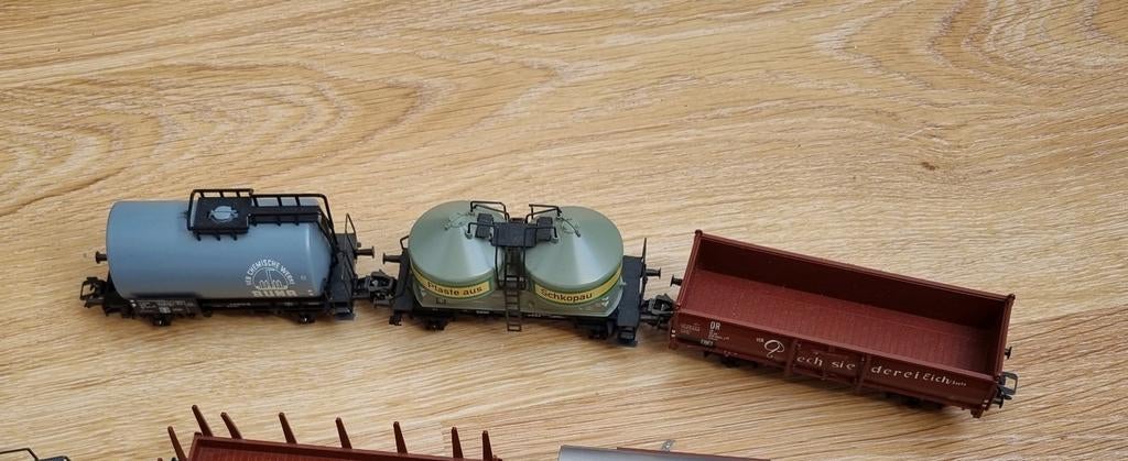 Märklin 47909 H0 goederenwagens set van 3, Gebruikt, Gelijkstroom of Wisselstroom, Analoog, Wagon