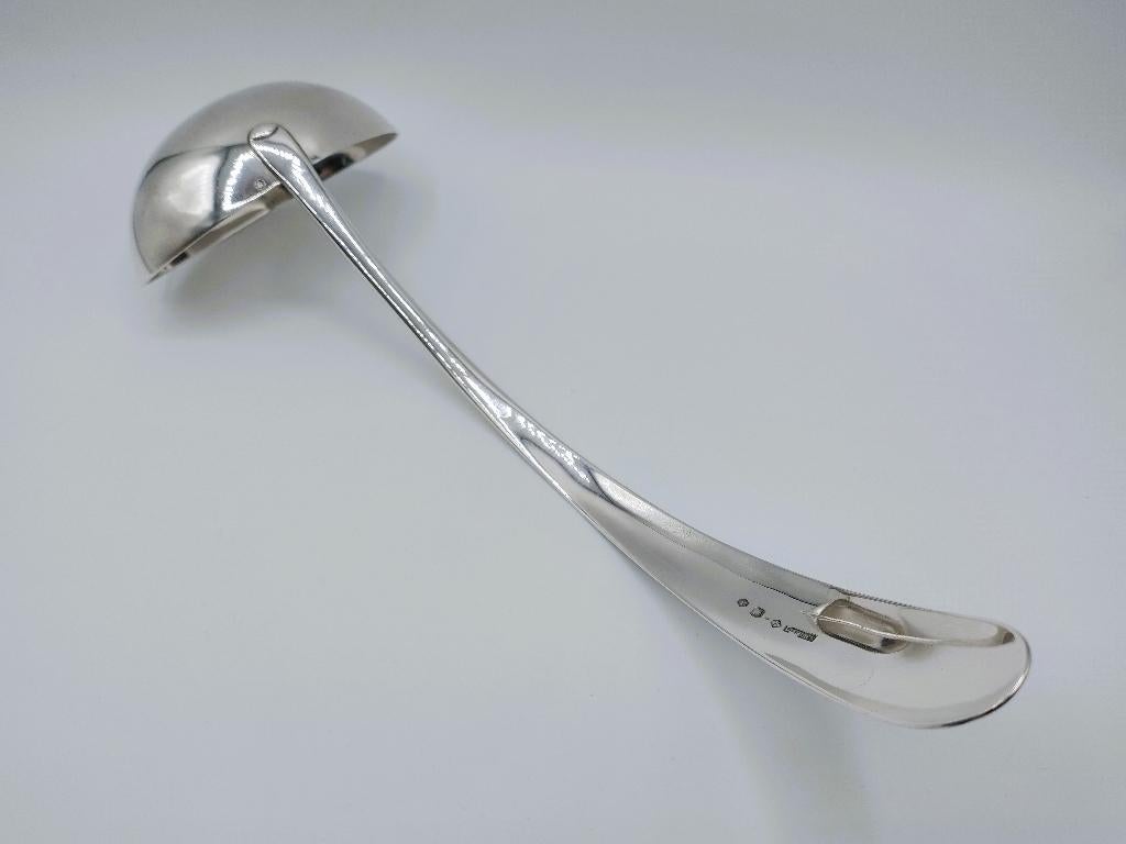 Zilveren soeplepel met filetrand, H. Smits, Amsterdam, 1812, Verzenden