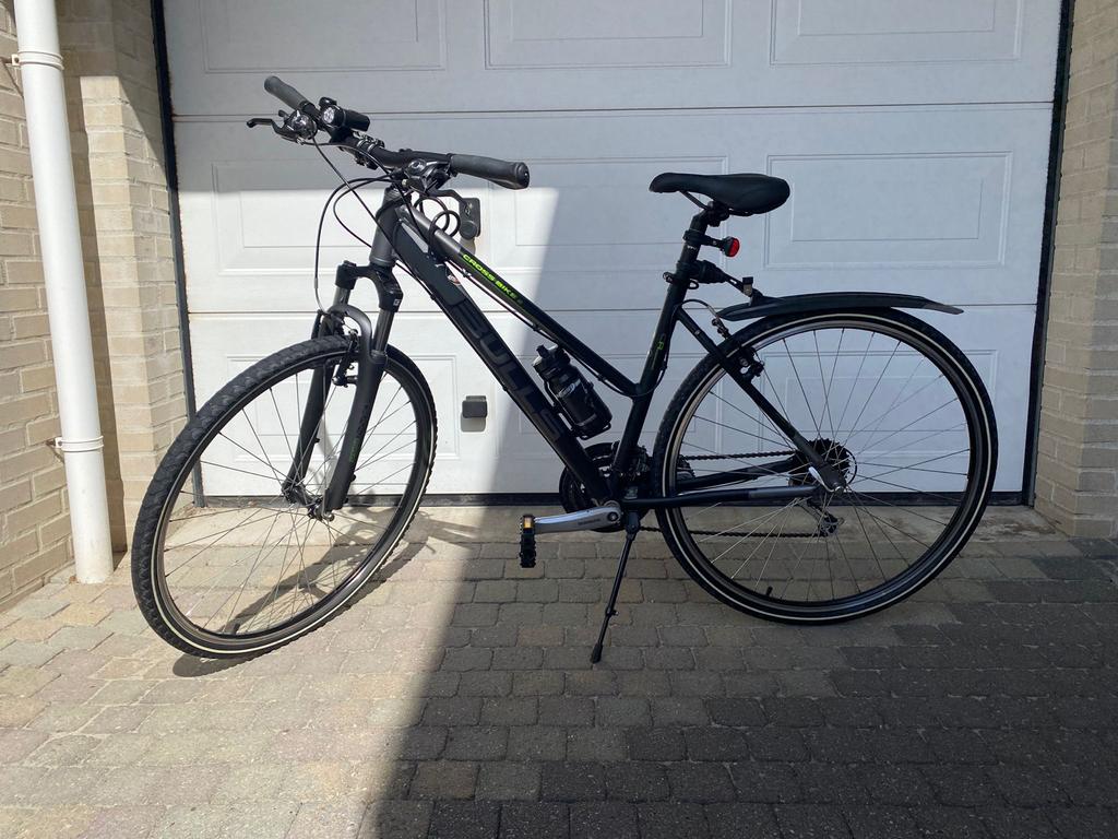Mooie sportieve dames fiets, Velgrem, 47 tot 50 cm, Versnellingen, Zo goed als nieuw