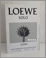 Loewe Solo Credo niche parfum sample proefje tester monster, Verzenden, Nieuw