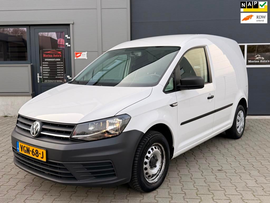 Volkswagen Caddy 2.0 TDI L1H1 BMT Economy Business, Auto's, Bestelauto's, Stof, Gebruikt, Euro 6, 4 cilinders