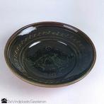 Volkskunst wandbord met vogels, Ophalen of Verzenden