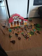 Grote Playmobil collectie: paardenstal, ijssalon en kasteel, Kinderen en Baby's, Speelgoed | Playmobil, Ophalen, Gebruikt, Complete set