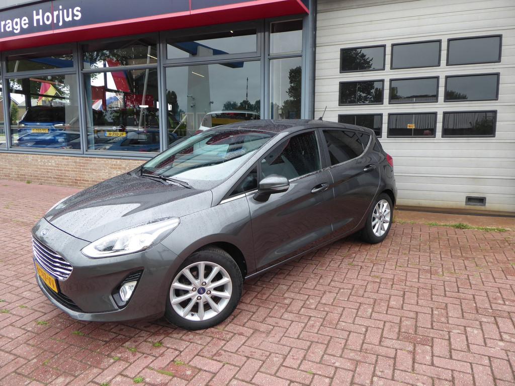 Ford Fiesta 1.0 EcoBoost Titanium, 2020 NAVI, CRUISE, CLIMA,, Auto's, Ford, Voorwielaandrijving, 94 pk, Stof, Gebruikt