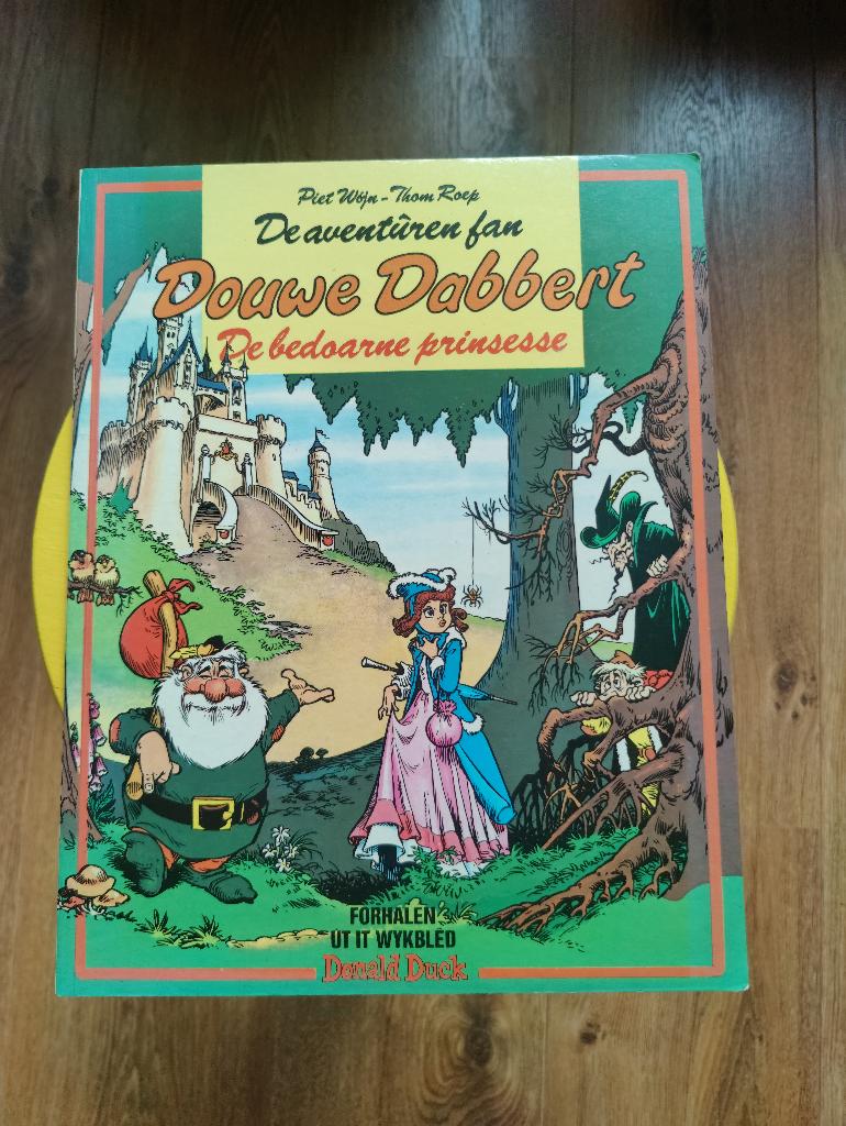 Douwe Dabbert - Bedoarne Prinsesse - Friese vertaling, Boeken, Eén stripboek, Ophalen of Verzenden, Gelezen