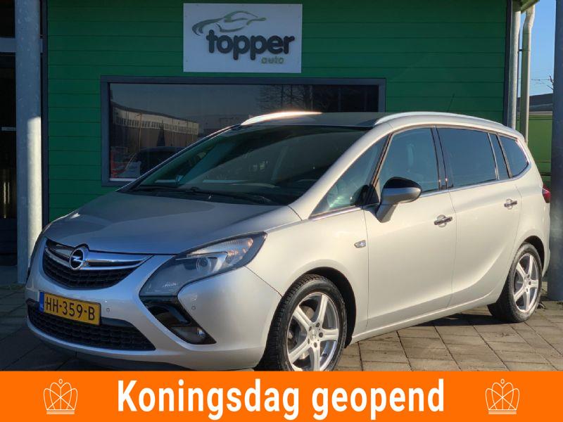 Opel Zafira Tourer 1.4 Cosmo 7pers / CruiseControl /, Auto's, Opel, 1513 kg, Euro 5, Stof, Gebruikt