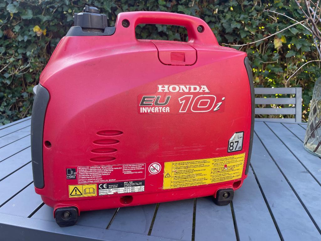 Honda Inverter EU10i aggregaat, Doe-het-zelf en Verbouw, Aggregaten, Ophalen, Gebruikt, 5 tot 10 kVA, Benzine