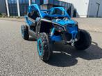 24V CAN-AM Maverick buggy blauw 2 persoons, 4WD- MP4 – leder, Ophalen of Verzenden, Nieuw