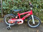 Kinderfiets 18 inch van Cars McQueen, Ophalen, Gebruikt, 16 tot 20 inch, Zijwieltjes