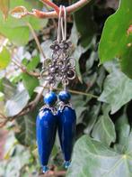 Oorbellen Blue Ivy jade-lapis lazuli-chandelier zilver, Ophalen, Nieuw