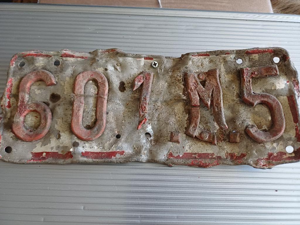 Kentekenplaat Frankrijk, Ophalen of Verzenden, Gebruikt, Auto's