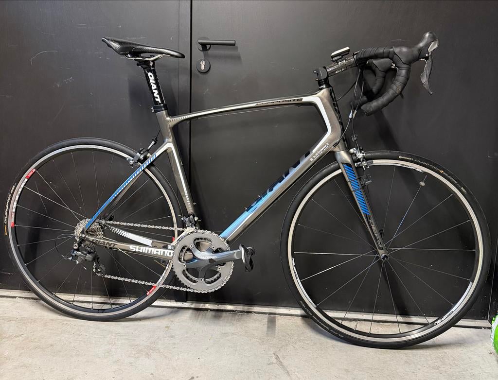 Giant Defy composite racefiets Ultegra L (56cm) CARBON!, Ophalen, 28 inch, Gebruikt, Carbon