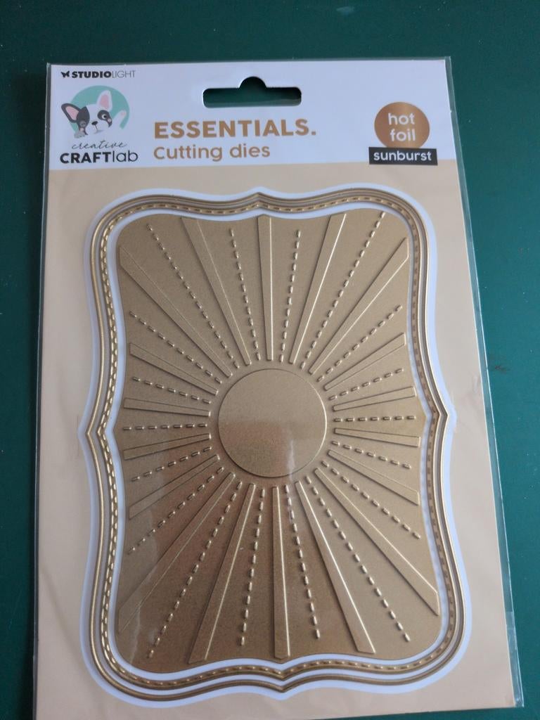 Studio Light hot foil mal sunburst, Ophalen of Verzenden, Overige thema's, Pons of Mal
