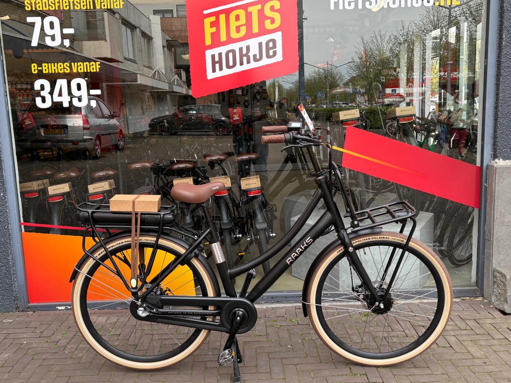 Fietshokje Hoofddorp:Raaks Hudson elektrische transportfiets, Overige merken, Raaks Fietsen, Versnellingen, Nieuw