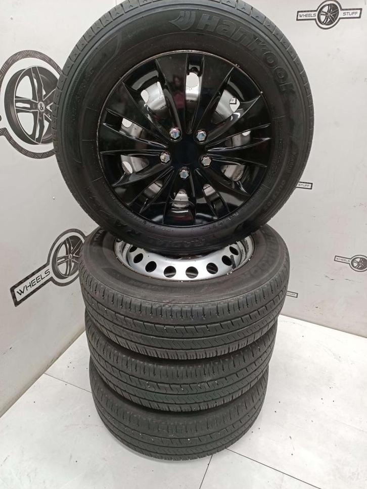 Mercedes vito staal velgen 16"inch met wieldoppen 5x112, Auto-onderdelen, Banden en Velgen