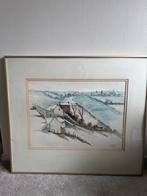 Frans Ronda - Winters landschap Maastricht (ca. 1940), Antiek en Kunst, Kunst | Schilderijen | Klassiek, Ophalen