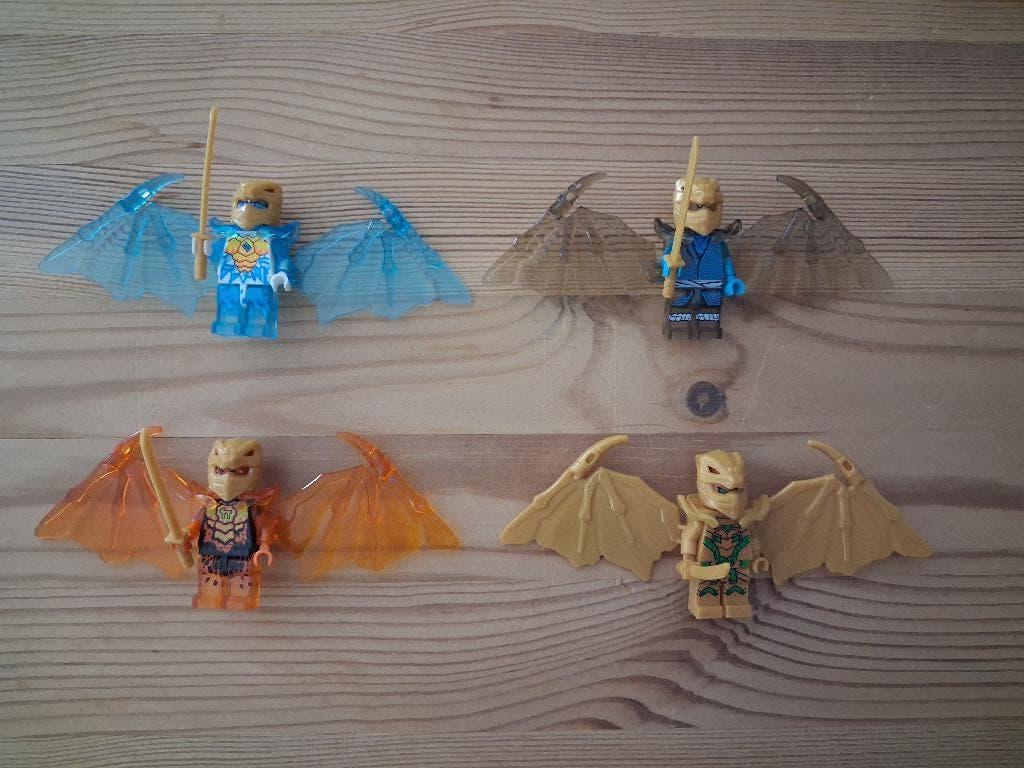 4 Crystalized Dragons Ninjago (B), Ophalen of Verzenden, Nieuw