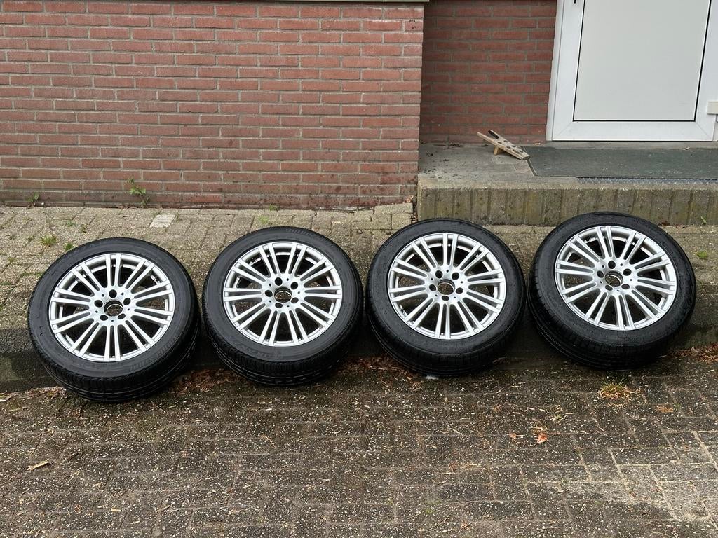 Zomerset 17 inch velgen origineel Mercedes E-klasse W212, Auto-onderdelen, Banden en Velgen, Ophalen, Gebruikt, Overige, Banden en Velgen