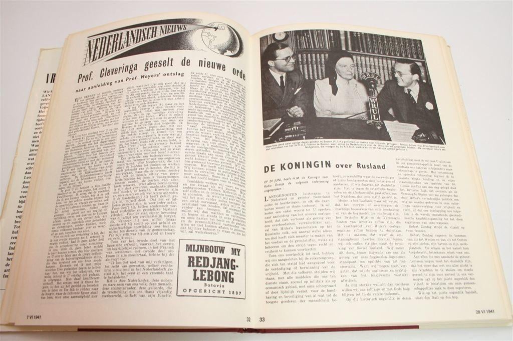 Verzetskrant Vrij Nederland — Londense Editie [Facsimile], Boeken, Ophalen of Verzenden, Tweede Wereldoorlog, Gelezen, Overige onderwerpen