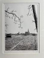 Lisse, ets uit 1980 door Wim van der Meij, Antiek en Kunst, Ophalen of Verzenden