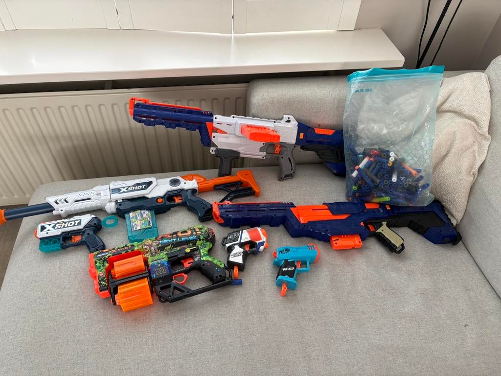 Nerf, Ophalen, Gebruikt