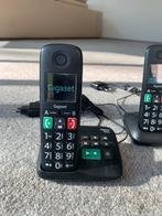 Senioren telefoon met antw app Siemens Gigaset E290A, Ophalen of Verzenden, Zo goed als nieuw, 2 handsets
