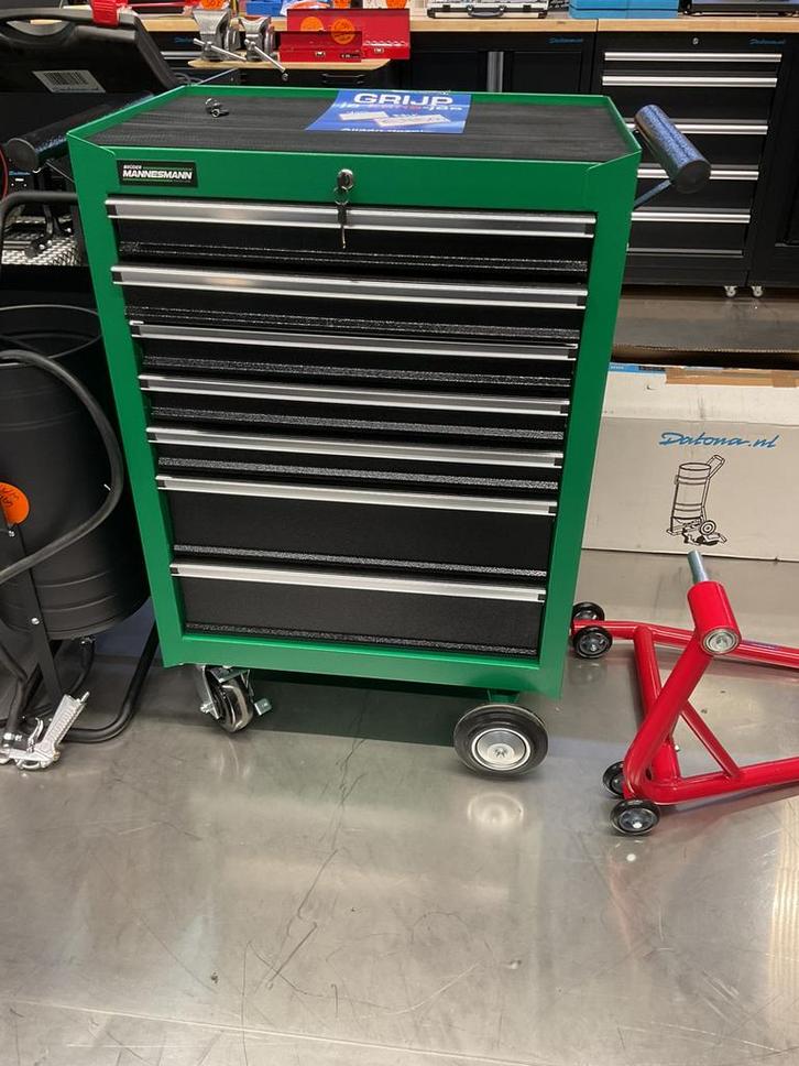 Mannesmann gereedschapswagen 7 lades NU VOOR, Auto diversen, Autogereedschap, Zo goed als nieuw, Ophalen