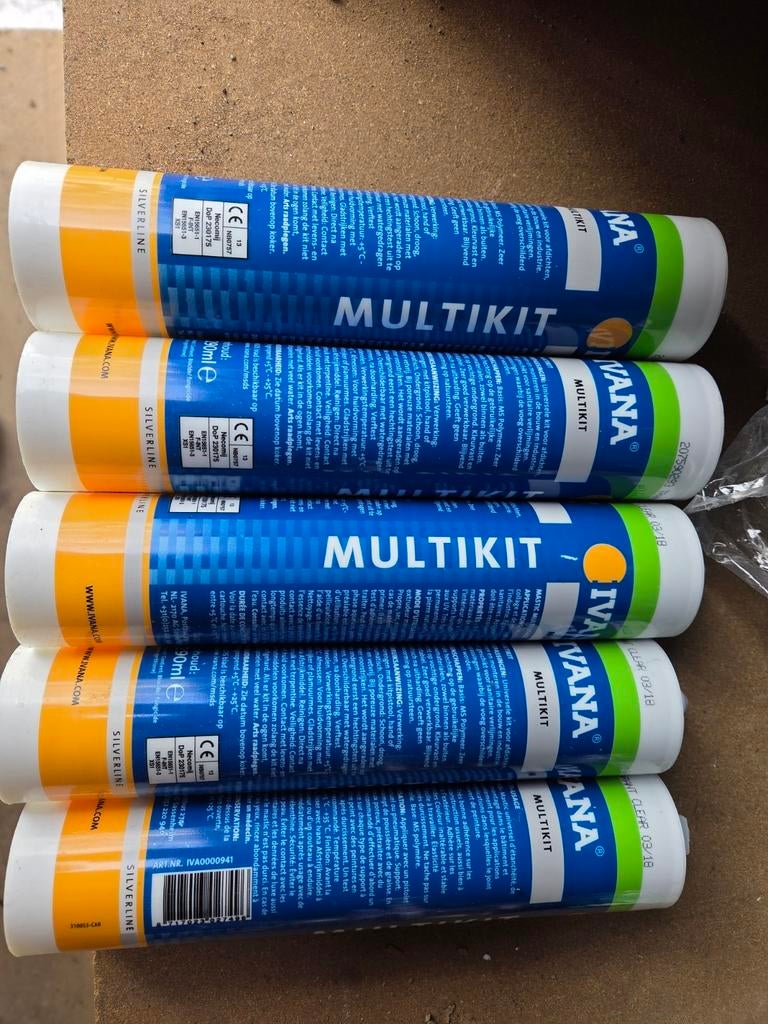 Ivana Multikit kit transparant ,( bijns gratis  zie tekst ), Ophalen of Verzenden, Wit