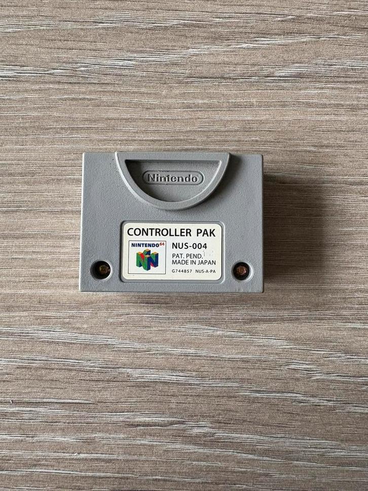 Originele Controller pak voor de Nintendo 64, Spelcomputers en Games, Games | Nintendo 64, 1 speler, Vanaf 3 jaar, Ophalen of Verzenden