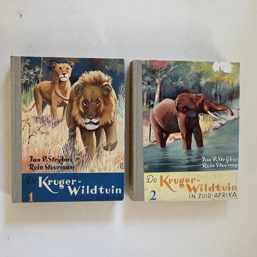Dec Twee deeltjes van De Kruger Wildtuin plaatjesalbums, Ophalen of Verzenden