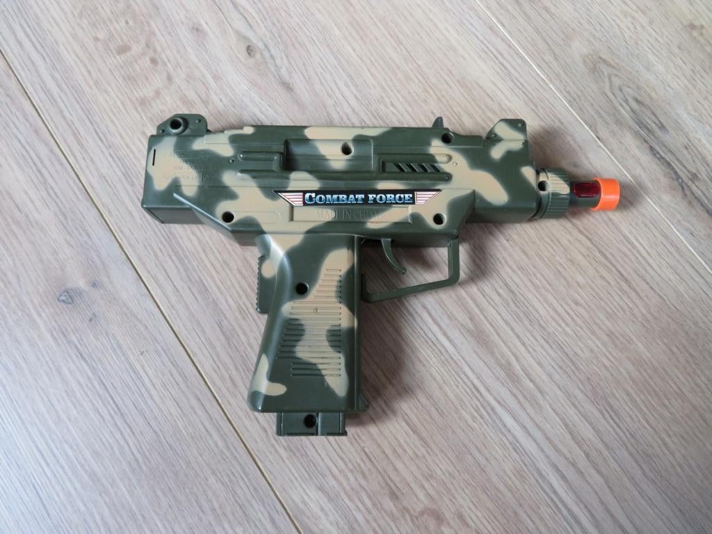 Speelgoed pistool, Kinderen en Baby's, Speelgoed | Overig, Ophalen of Verzenden, Zo goed als nieuw, Jongen of Meisje