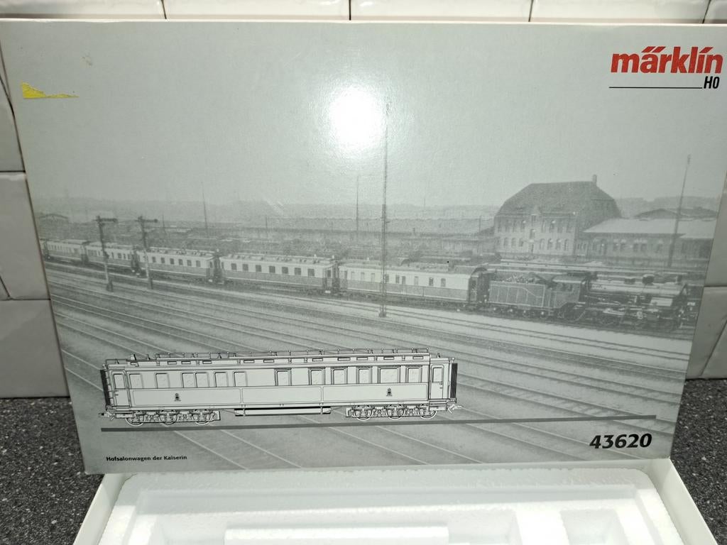 Marklin lege wagon doos 43620, Wisselstroom, Wagon, Ophalen of Verzenden, Zo goed als nieuw