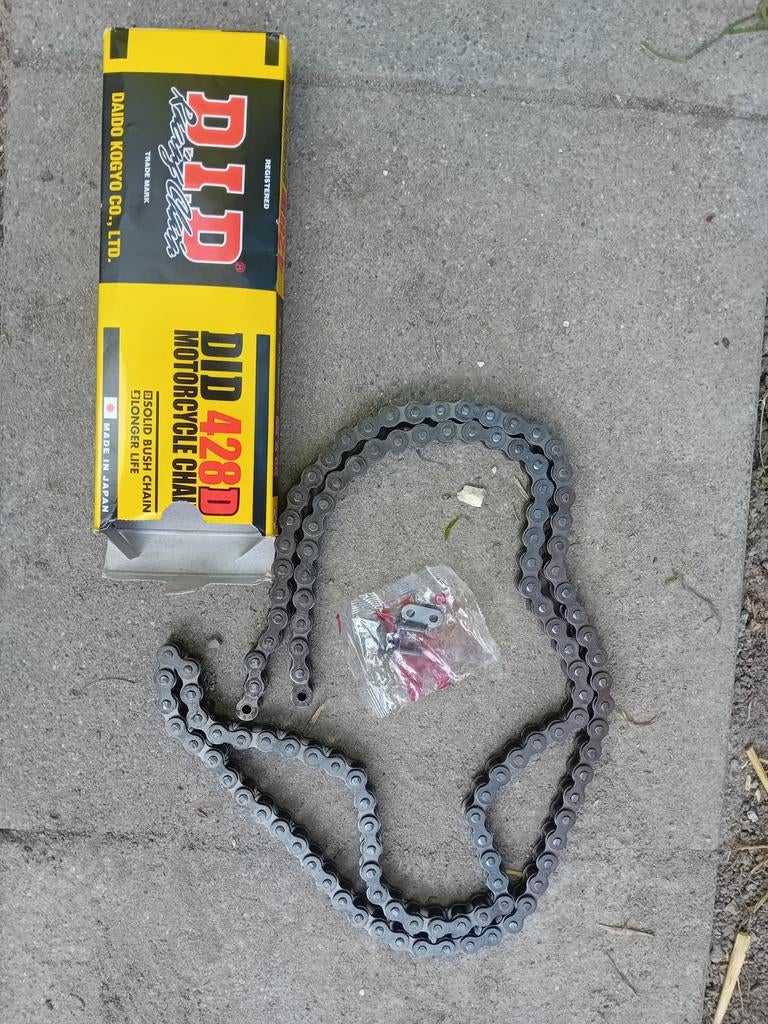 428D ketting 62 schakels, Fietsen en Brommers, Brommeronderdelen | Algemeen, Ophalen of Verzenden, Nieuw, Overige typen
