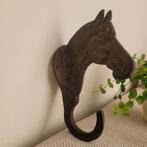 Decoratieve kapstokhaak paardenhoofd gietijzer, Wandhaken, Ophalen of Verzenden, Zo goed als nieuw, Minder dan 100 cm