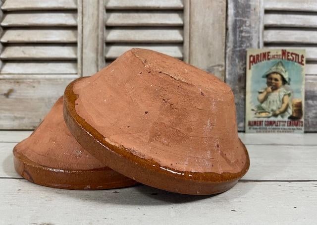 Franse terracotta kom schenk kom mengkom fruitschaal (1x), Ophalen of Verzenden