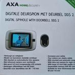 AXA Digitale Deurspion met Deurbel DDS 2, Huis en Inrichting, Deurbellen, Ophalen of Verzenden, Bewegingsdetectiesensor, Nieuw