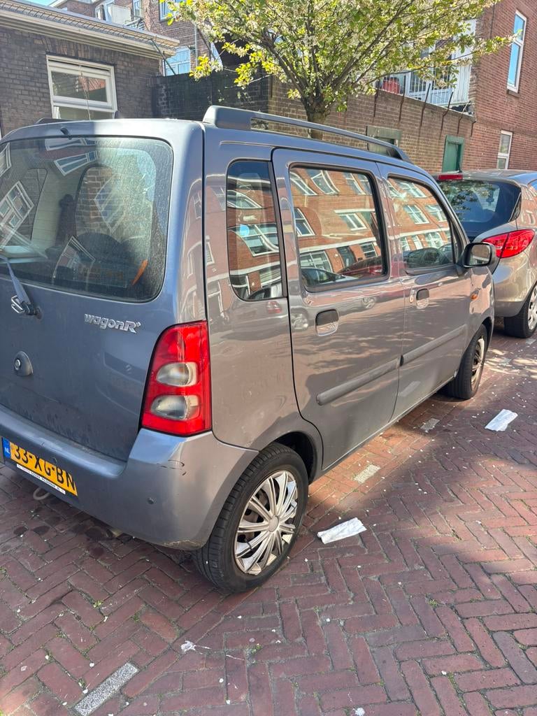 Suzuki Wagon R+ 1.2 2007 Grijs, Auto's, Suzuki, Voorwielaandrijving, 40 €/maand, 4 cilinders, Wagon R+