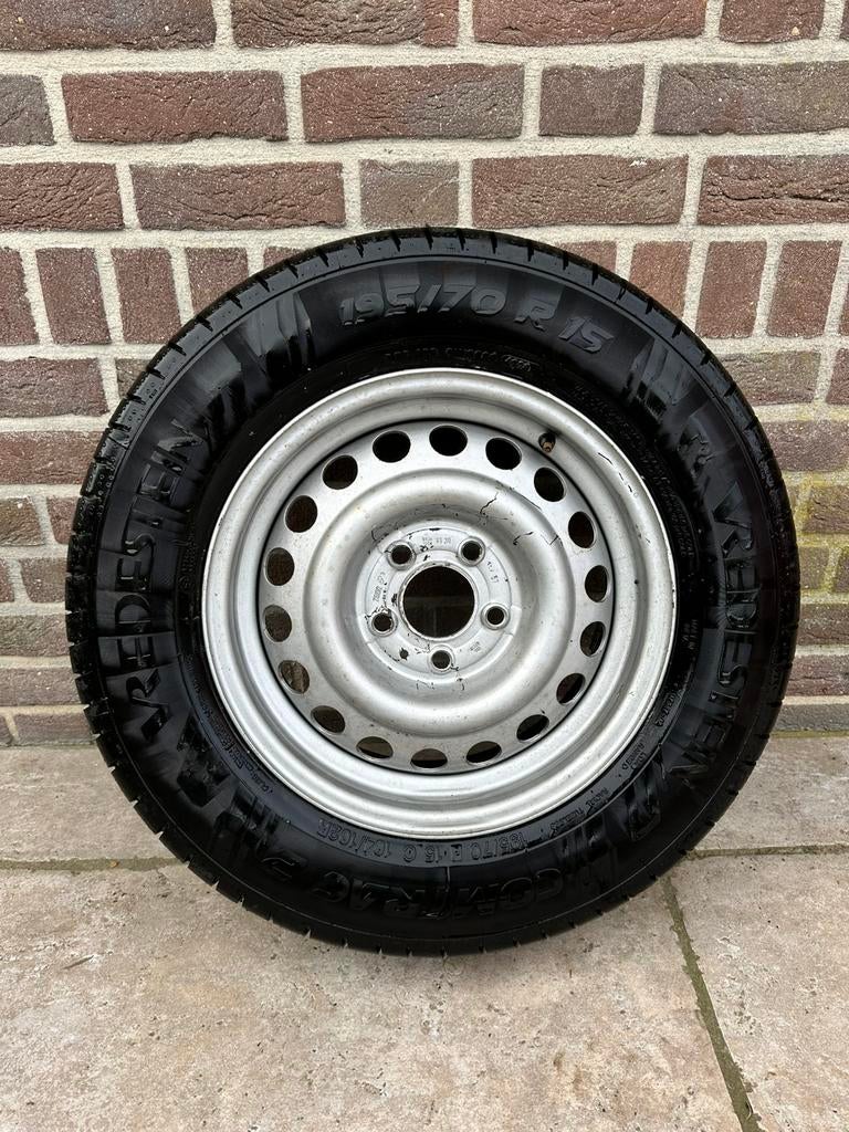Reserveband Hobby caravan 195/70R15C - 195 70 15, Ophalen of Verzenden, Zo goed als nieuw