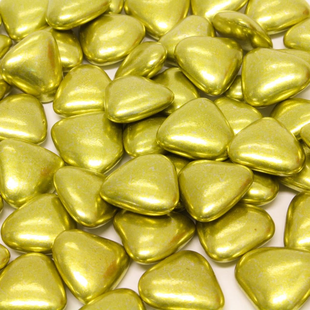 Snoep hartjes goud of zilver, Ophalen of Verzenden