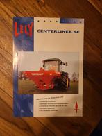 tractor folder Lely centerliner SE, Ophalen of Verzenden, Zo goed als nieuw, Folder