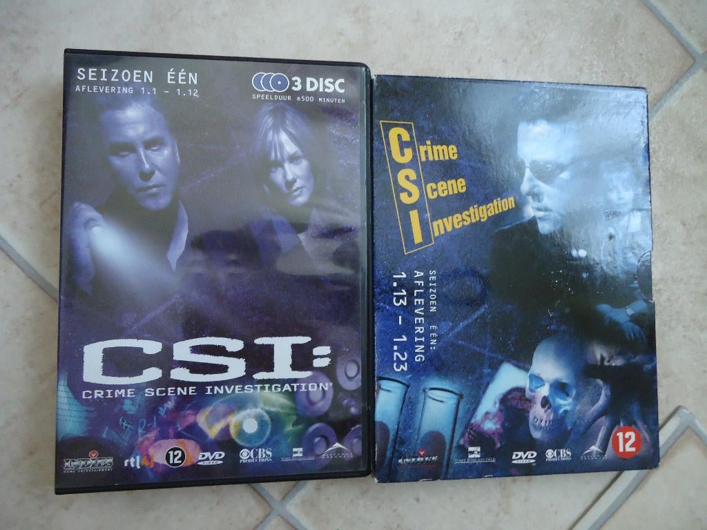 CSI Las Vegas - complete seizoen 1 en andere boxen, Gebruikt, Alle leeftijden, Boxset, Ophalen of Verzenden