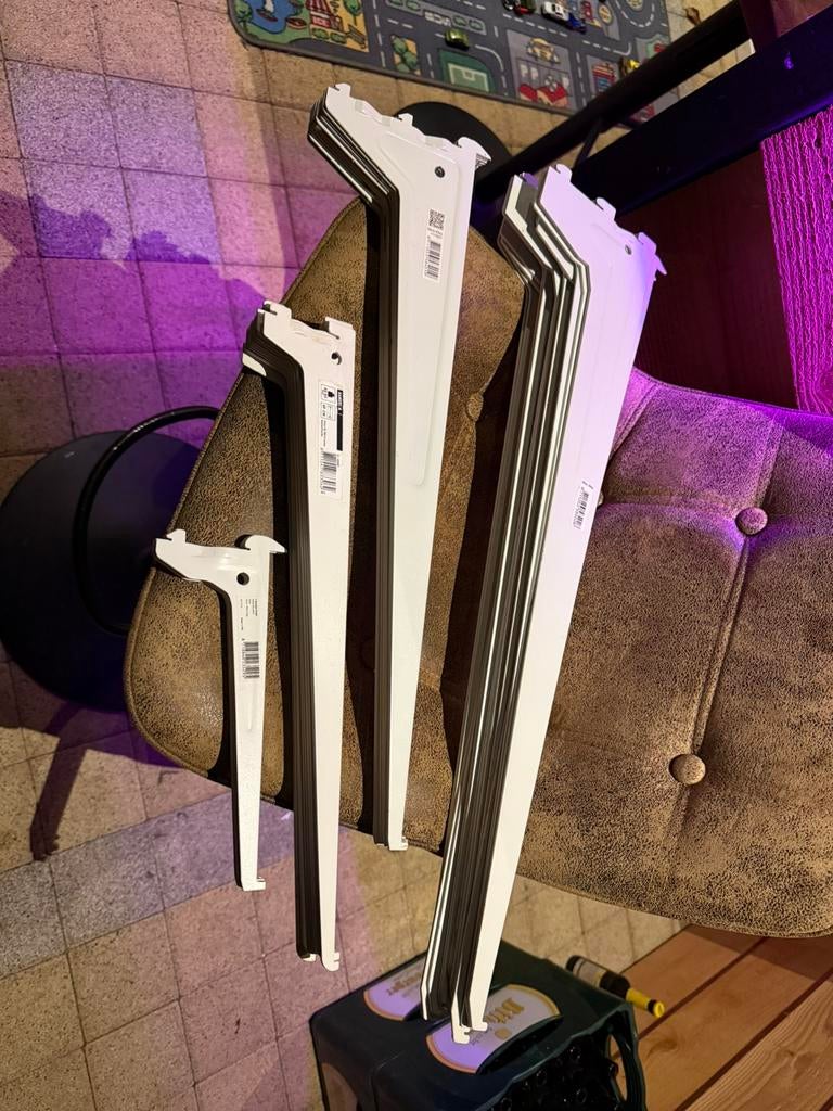 F rails plankdrager, Ophalen, Zo goed als nieuw, Rechthoekig, 50 tot 100 cm