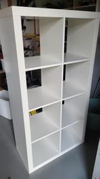 IKEA Kallax kast 77x147 cm, wit, met lichte gebruikssporen, Huis en Inrichting, Kasten | Stellingkasten, Ophalen, Gebruikt