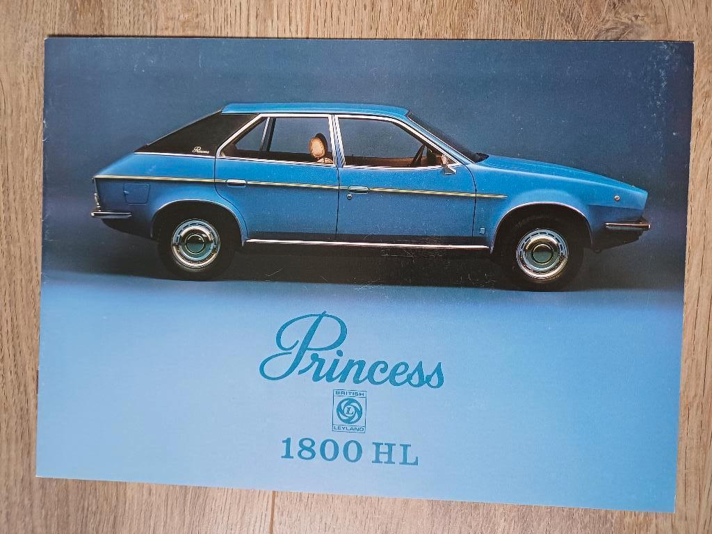 Princess 1800HL brochure, Verzenden, Zo goed als nieuw, Overige merken