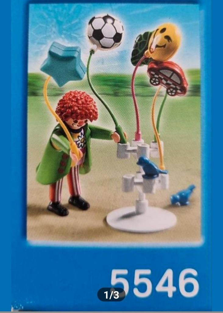 Playmobil Zomerpret Ballonverkoper 5546 - Nieuw in doos, Ophalen of Verzenden, Nieuw, Complete set