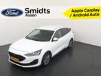 Ford FOCUS Wagon EcoBoost Hybrid 125pk Titanium | Trekhaak |, Gebruikt, Wit, Origineel Nederlands, Handgeschakeld